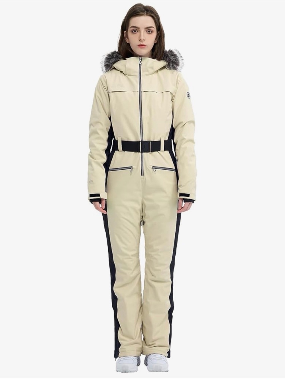NWT-Ski Suit One Piece Snow Jumpsuit Snow Stretchy Outfit  Onesie Insulated